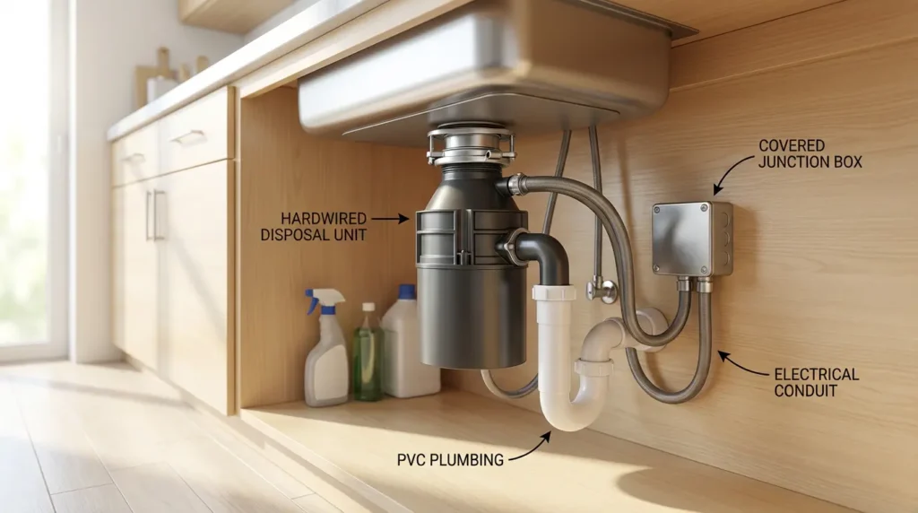 Non-Corded Garbage Disposal