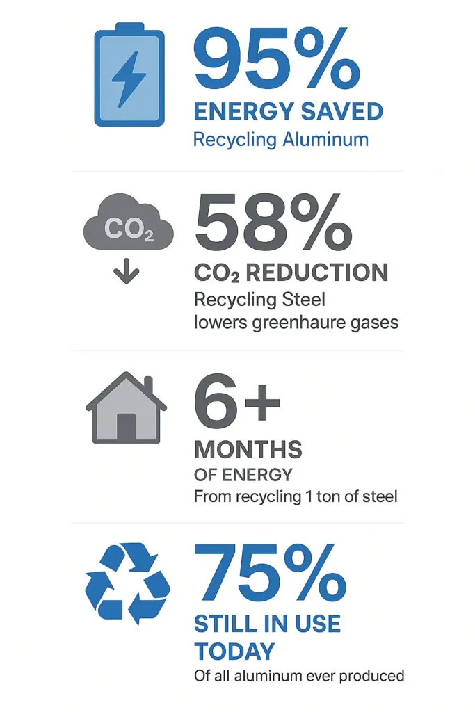 recycling metal environmental benefits