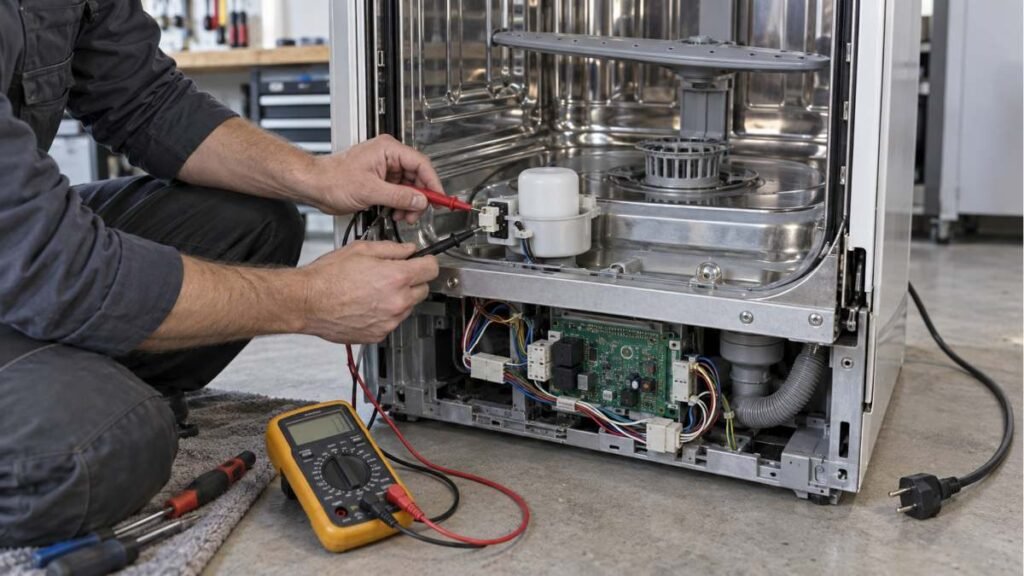 dishwasher float switch control board