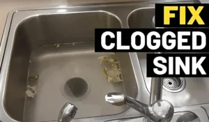 Sink Only Drains When Garbage Disposal Is On, fix clogged sink