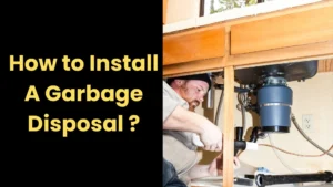 how to install a garbage disposal