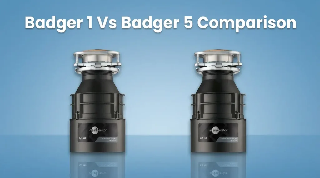 Badger 1 vs Badger 5 comparison