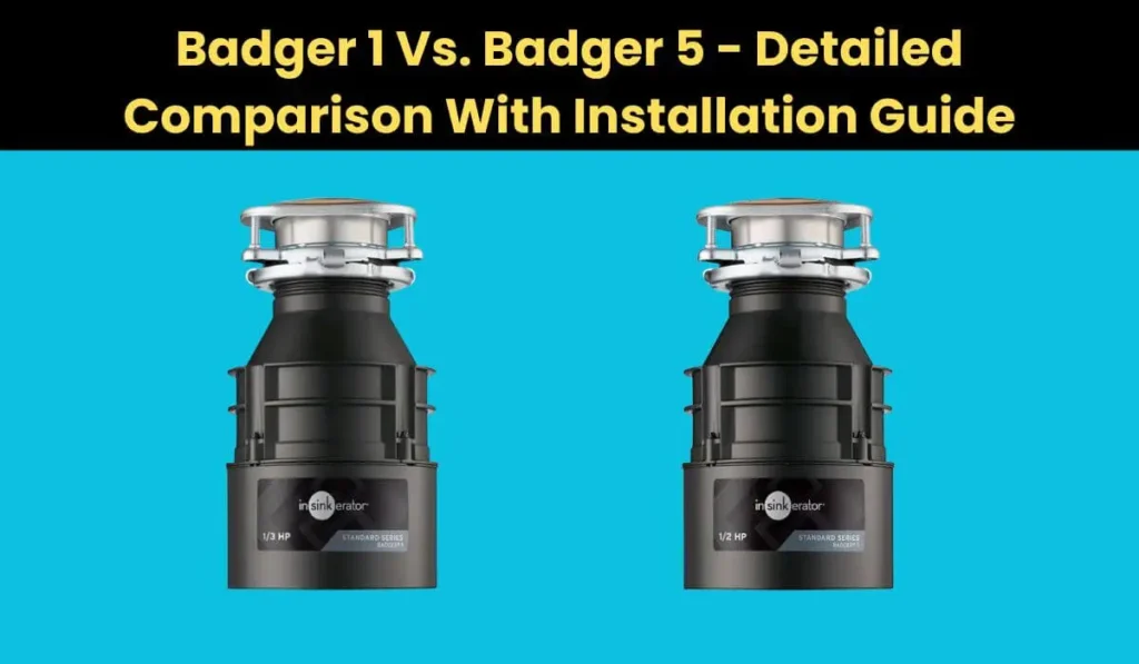 Badger 1 Vs. Badger 5 - Detailed Comparison With Installation Guide