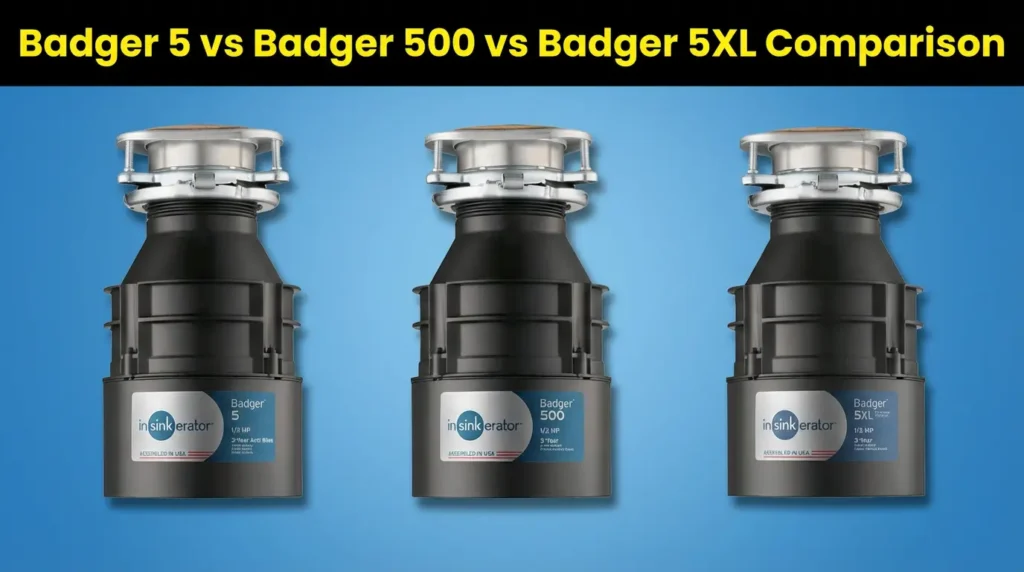 Badger 5 vs Badger 500 vs Badger 5XL Comparison