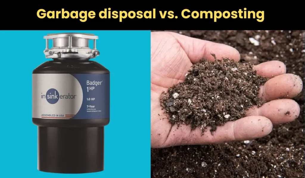 Garbage disposal vs. Composting