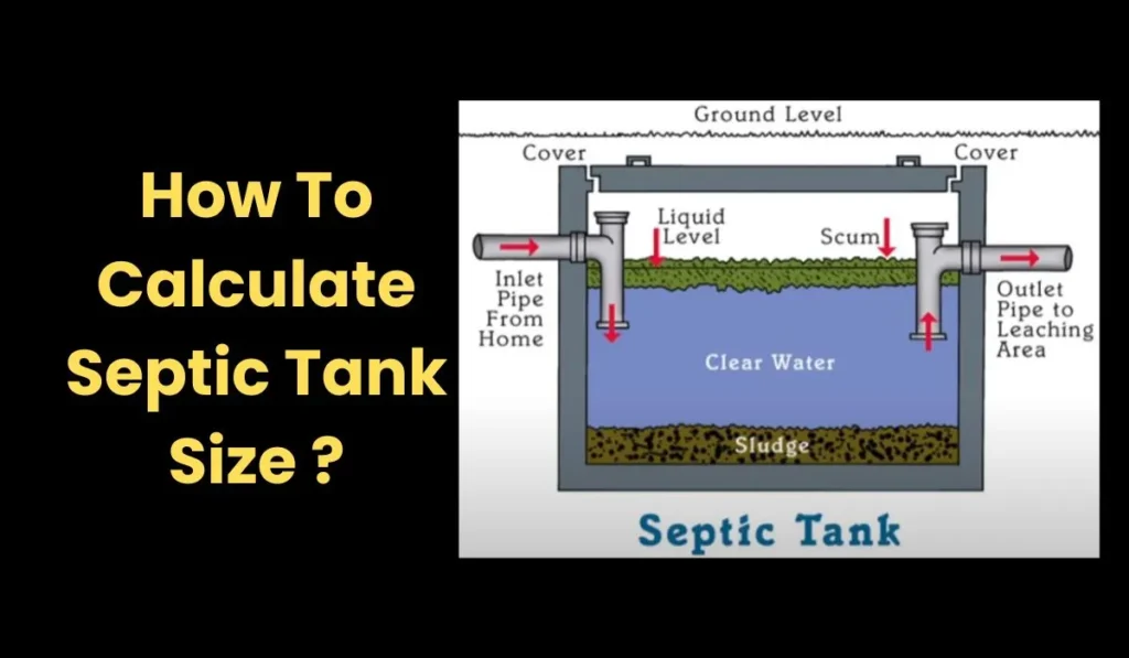 how to calculate septic tank sise