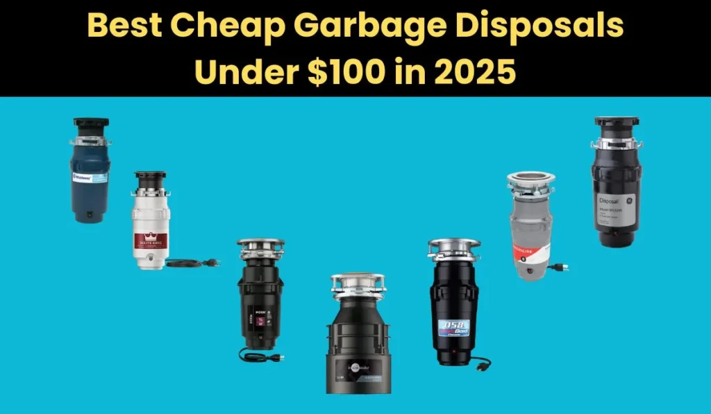 Best Cheap Garbage Disposals Under $100 in 2025