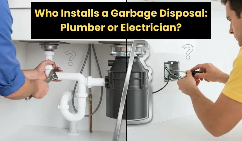 Who Installs a Garbage Disposal: Plumber or Electrician?