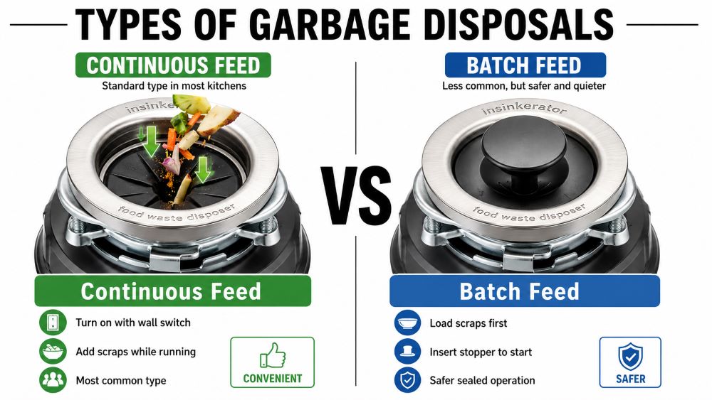 types of garbage disposal
