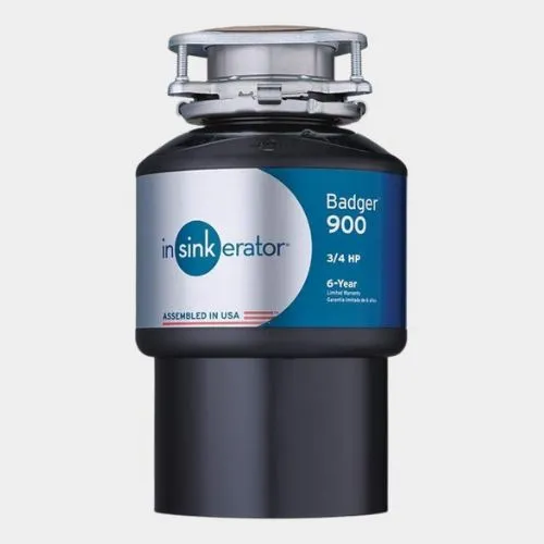 InSinkerator Badger 900 3/4 HP Continuous Feed Garbage Disposal