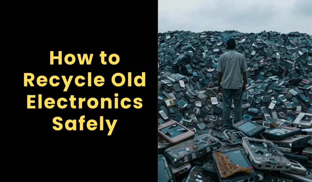 How to Recycle Old Electronics Safely