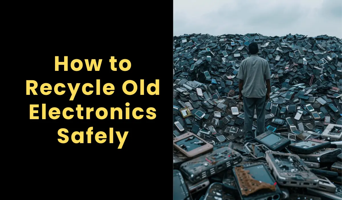 How to Recycle Old Electronics Safely