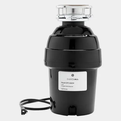 GE Disposall GFC1065W 1 HP Garbage Disposal