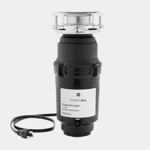 GE GFC365W 1/3 HP Garbage Disposal