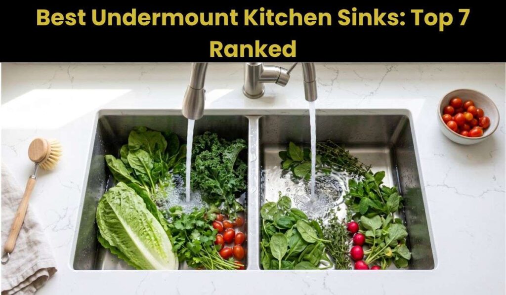 Best Undermount Kitchen Sinks: Top 7 Ranked
