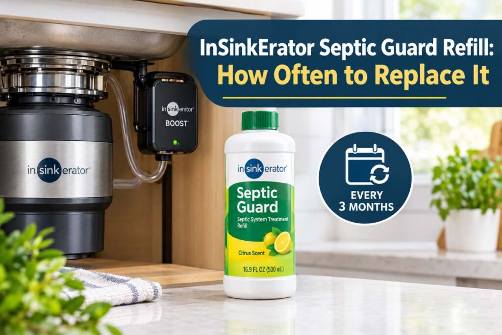InSinkErator Septic Guard Refill: How Often to Replace It