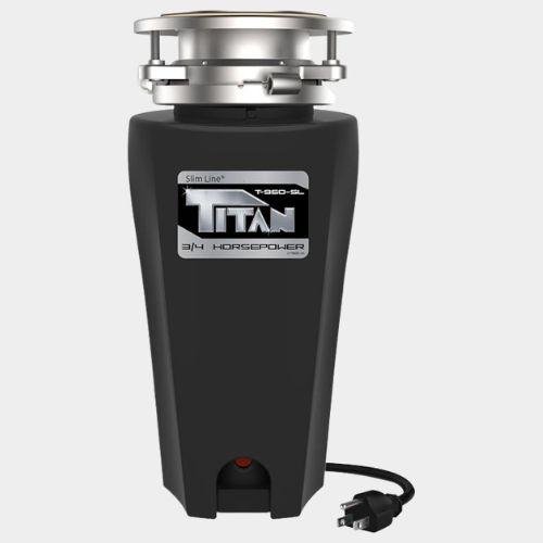 Titan 10-US-TN-960-SL-3B, 3/4 HP Slim Line Garbage Disposal