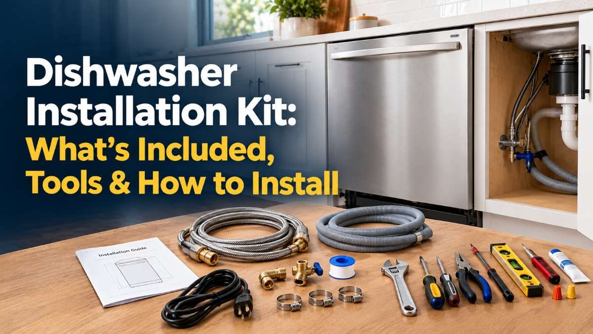 Dishwasher Installation Kit: What’s Included and How to Install