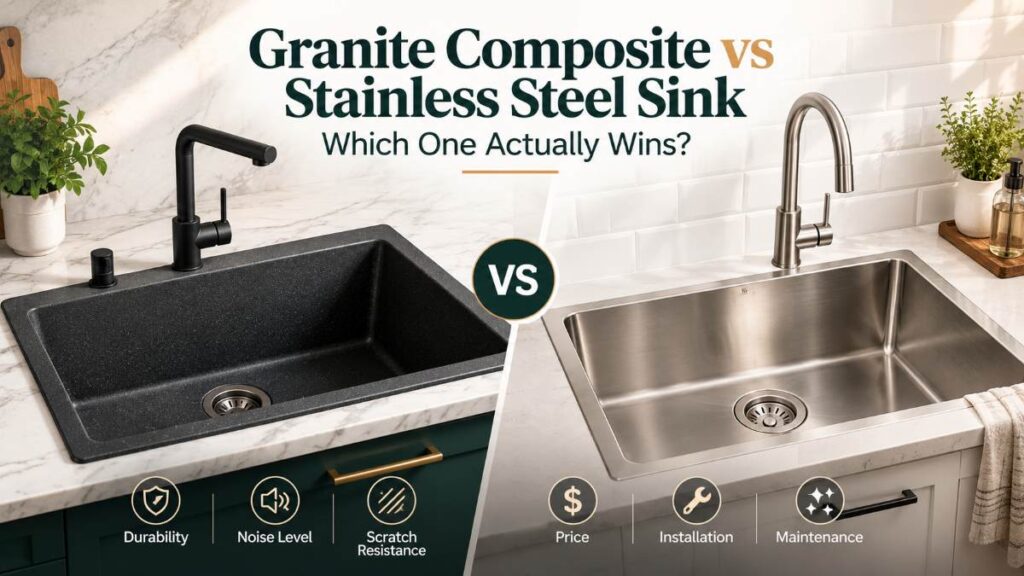 Granite Composite vs Stainless Steel Sink
